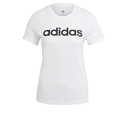 adidas Women's Essentials Slim Logo Tee Women's T-Shirt uk