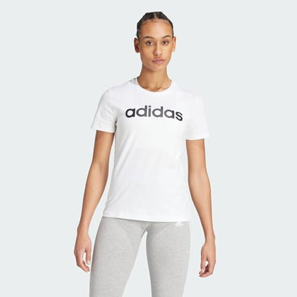 adidas Women's Essentials Slim Logo Tee Women's T-Shirt uk