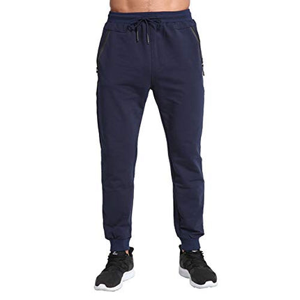 Tansozer Mens Joggers Slim Fit Tracksuit Bottoms UK