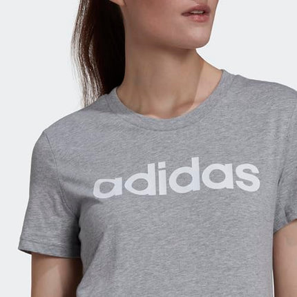 adidas Women's Essentials Slim Logo Tee Women's T-Shirt uk