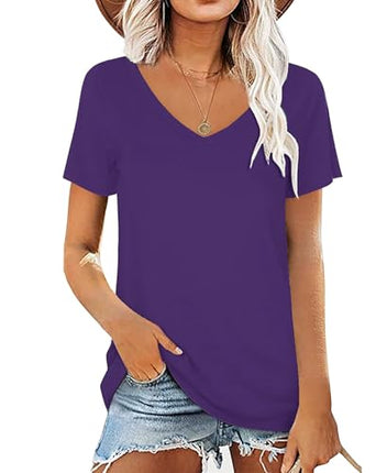 AirMood Womens Summer Tshirts Tunic Tops uk