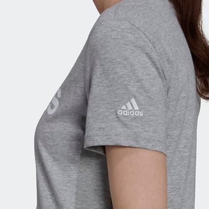 adidas Women's Essentials Slim Logo Tee Women's T-Shirt uk