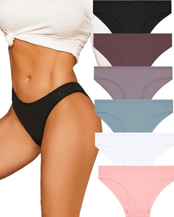 6 Pack Underwear pants Women Cotton Underwear