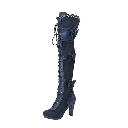 Ladies Thigh High Over The Knee Boots For Women uk