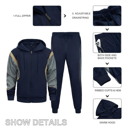 AOTORR Mens Tracksuit Tops & Bottoms UK