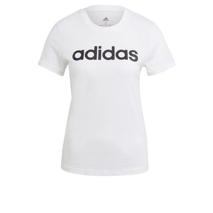 adidas Women's Essentials Slim Logo Tee Women's T-Shirt uk