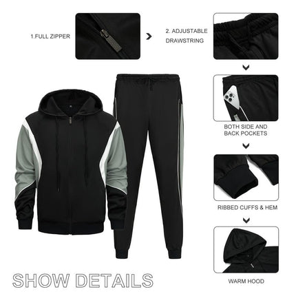 AOTORR Mens Tracksuit Tops & Bottoms UK