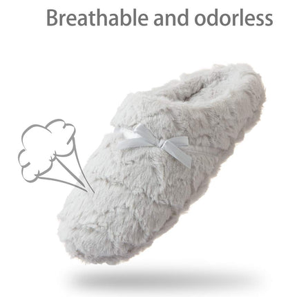 Tofern Women Fluffy Slippers for home uk