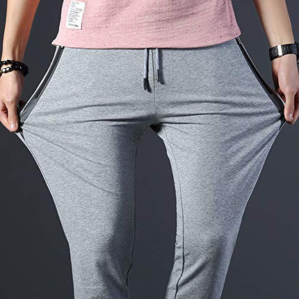 Tansozer Mens Joggers Slim Fit Tracksuit Bottoms UK