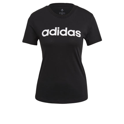 adidas Women's Essentials Slim Logo Tee Women's T-Shirt uk