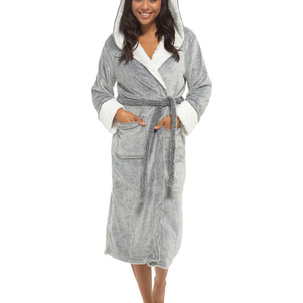 Slumber Hut® Winter Womens Bathrobe uk