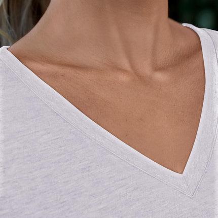 AirMood Women Sexy V Neck Casual Tee Tops