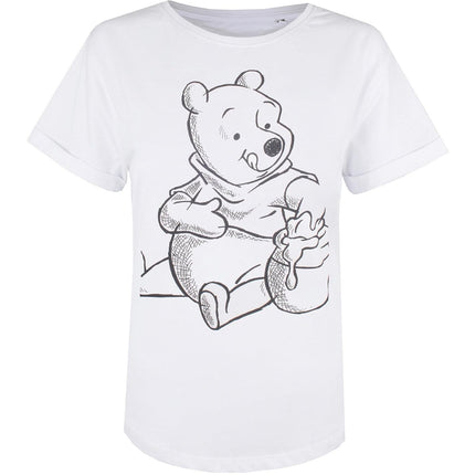 Disney Women's Winnie The Pooh Sketch T-Shirt