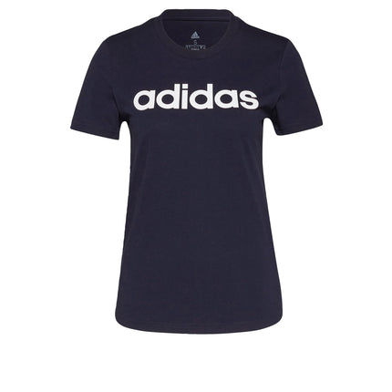 adidas Women's Essentials Slim Logo Tee Women's T-Shirt uk