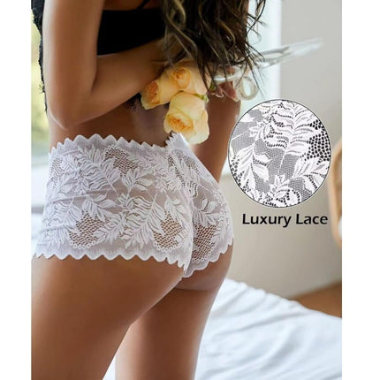 HAGOT 6PCS Women Lace Panties,Sexy Underwear for Women,