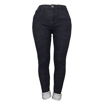 Womens Winter Jeggings High Waisted uk