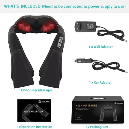 Shoulder, Back Massager with Heat, uk