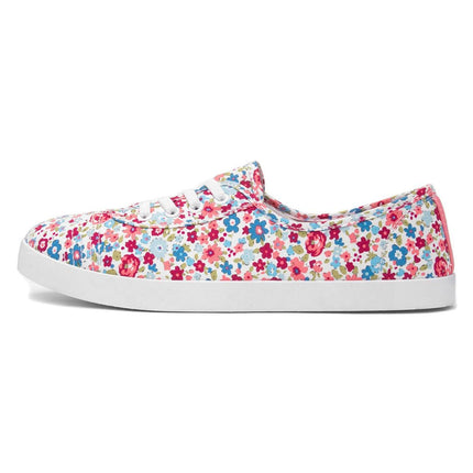 Lilley Pippa Womens Multi Floral Canvas Shoe