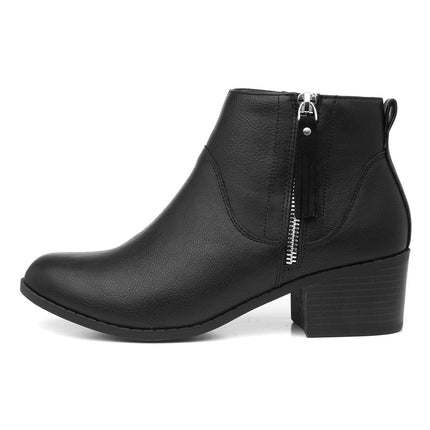 Lilley Maisy Womens Black Ankle Boot