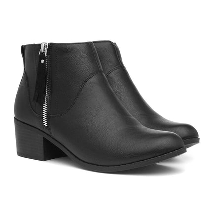 Lilley Maisy Womens Black Ankle Boot