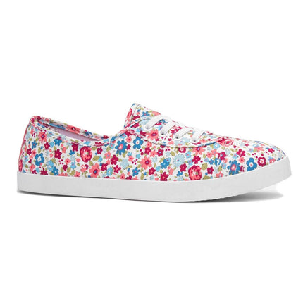 Lilley Pippa Womens Multi Floral Canvas Shoe