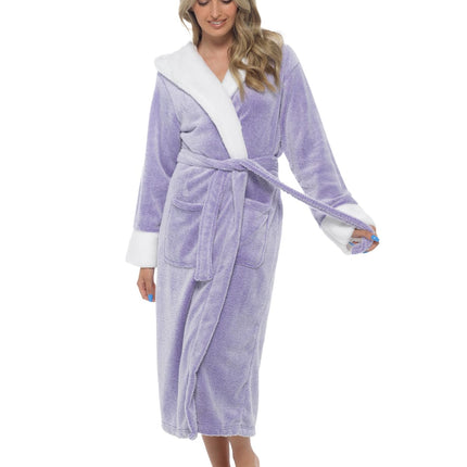 Slumber Hut® Winter Womens Bathrobe uk