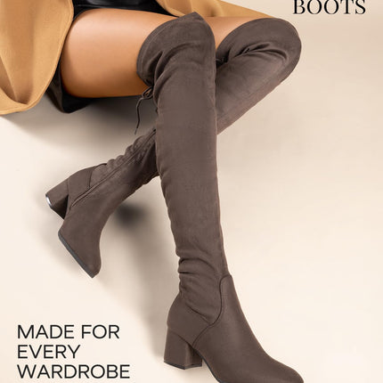 DREAM PAIRS Women's Over The Knee Boots uk