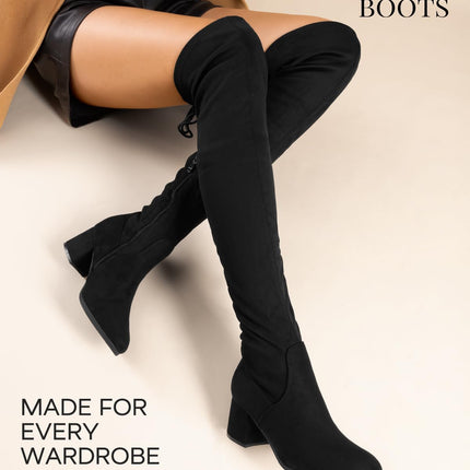 DREAM PAIRS Women's Over The Knee Boots uk