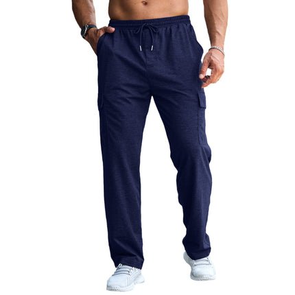 Mens Cargo Joggers Trousers Tracksuit Bottoms UK