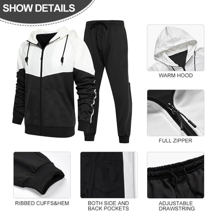 AOTORR Mens Tracksuit Tops & Bottoms UK