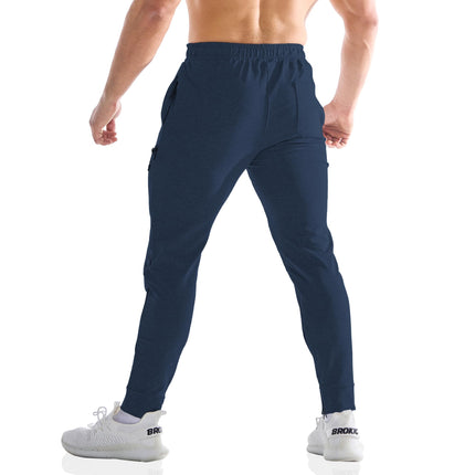 ZENWILL Mens Ziplock Training Tracksuit Trousers UK