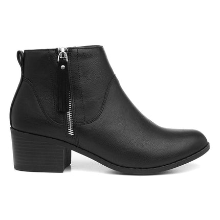 Lilley Maisy Womens Black Ankle Boot