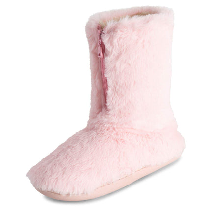 Polar Womens Zipper Boot Slippers uk