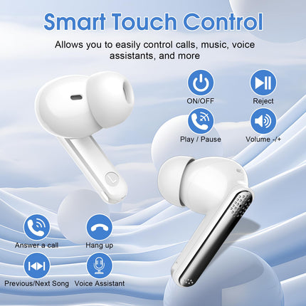 Wireless Earbuds, Bluetooth 5.3 Headphones UK