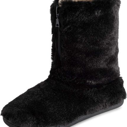 Polar Womens Zipper Boot Slippers uk