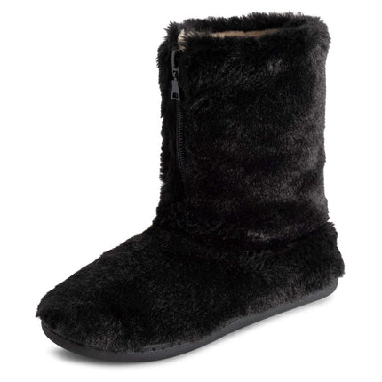 Polar Womens Zipper Boot Slippers uk