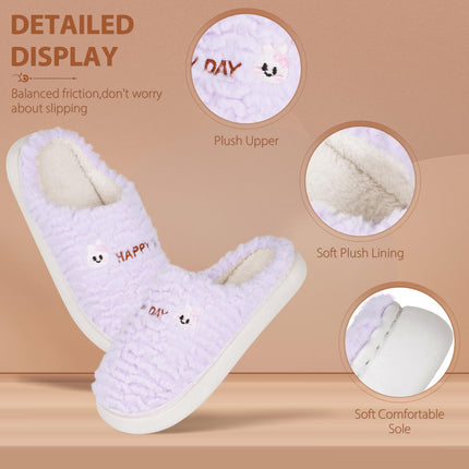 CHGANG Ladies Slippers, Fluffy  Women uk