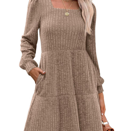 Akiooue Womens Jumper Dress uk