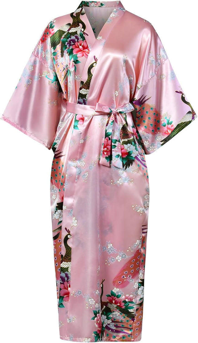 flintronic Ladies Kimono Robe, Lightweight  uk