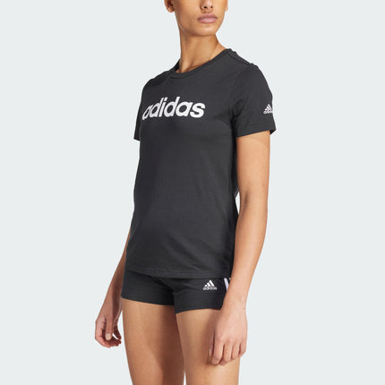 adidas Women's Essentials Slim Logo Tee Women's T-Shirt uk