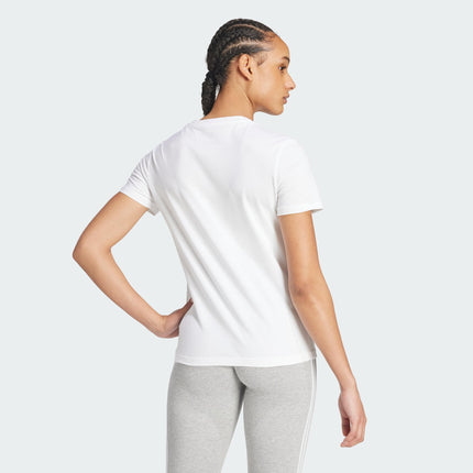 adidas Women's Essentials Slim Logo Tee Women's T-Shirt uk