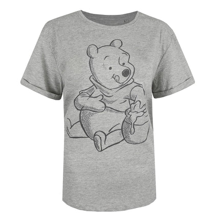 Disney Women's Winnie The Pooh Sketch T-Shirt