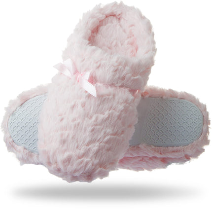 Tofern Women Fluffy Slippers for home uk