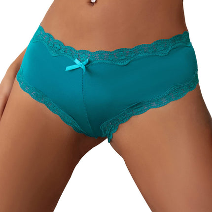 Women's Knickers Lace Satin Panties, Ladies Stretchy  uk