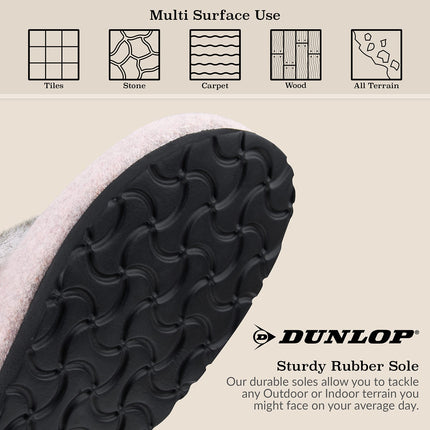 DUNLOP Women Ladies Slippers uk