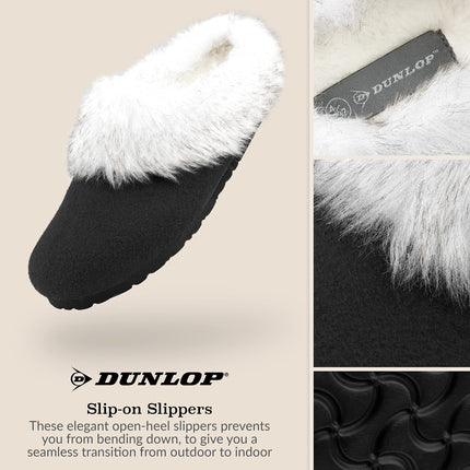 DUNLOP Women Ladies Slippers uk