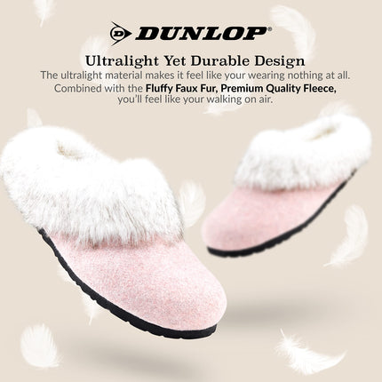 DUNLOP Women Ladies Slippers uk