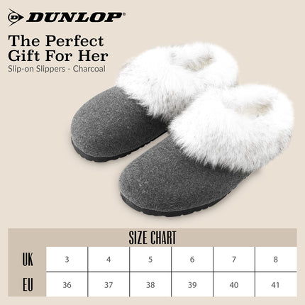 DUNLOP Women Ladies Slippers uk