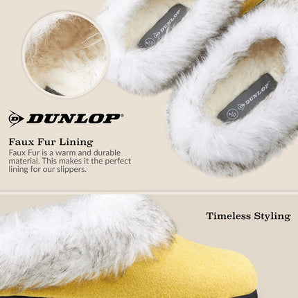 DUNLOP Women Ladies Slippers uk