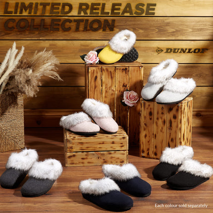 DUNLOP Women Ladies Slippers uk